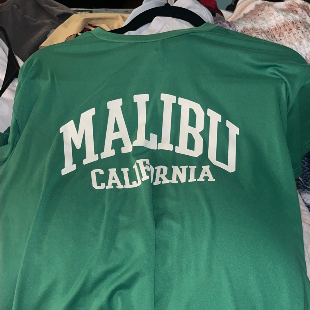 Streetwear Society Green Malibu California Tee